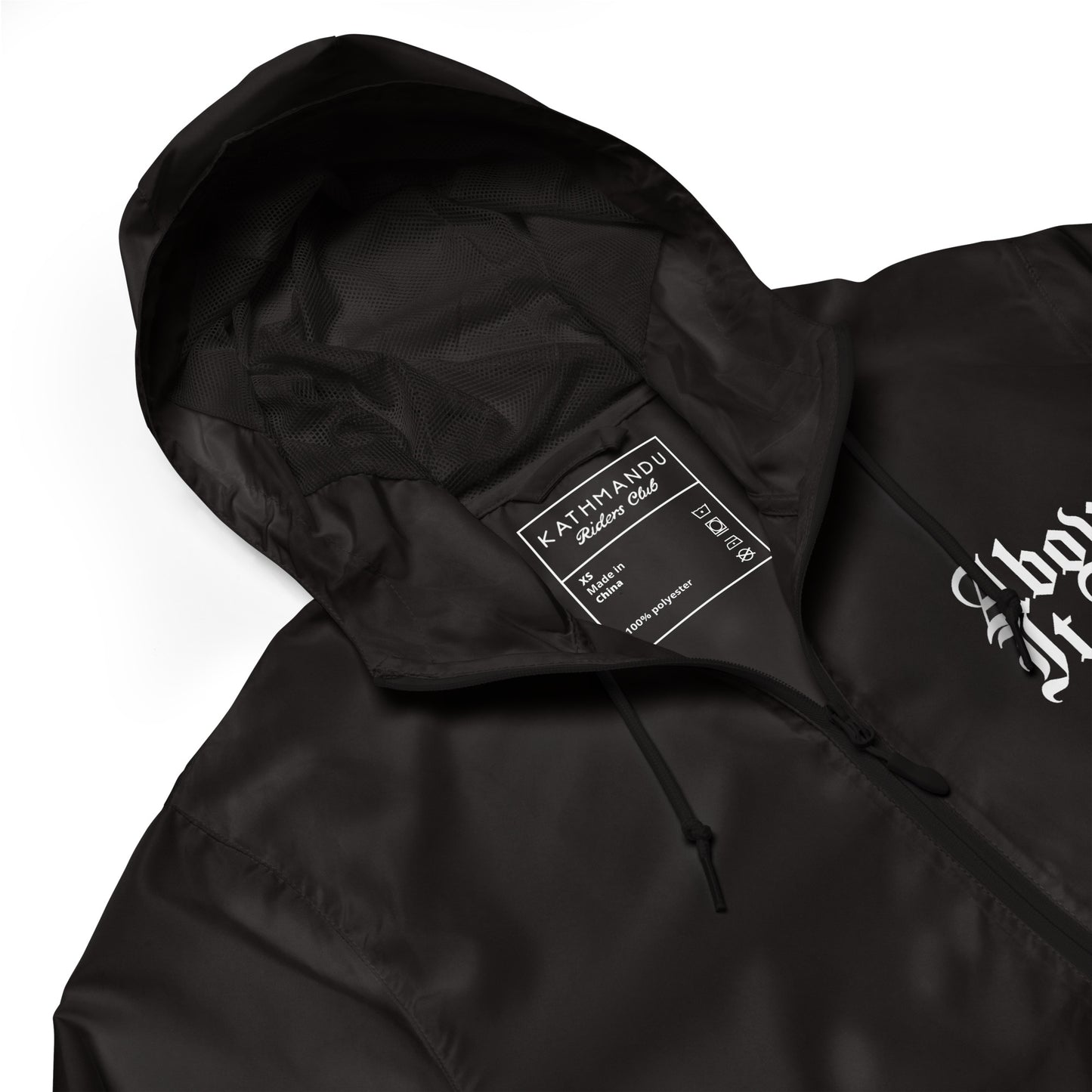 Above it All Jacket No. 1 (Unisex Lightweight Zip Up Windbreaker)