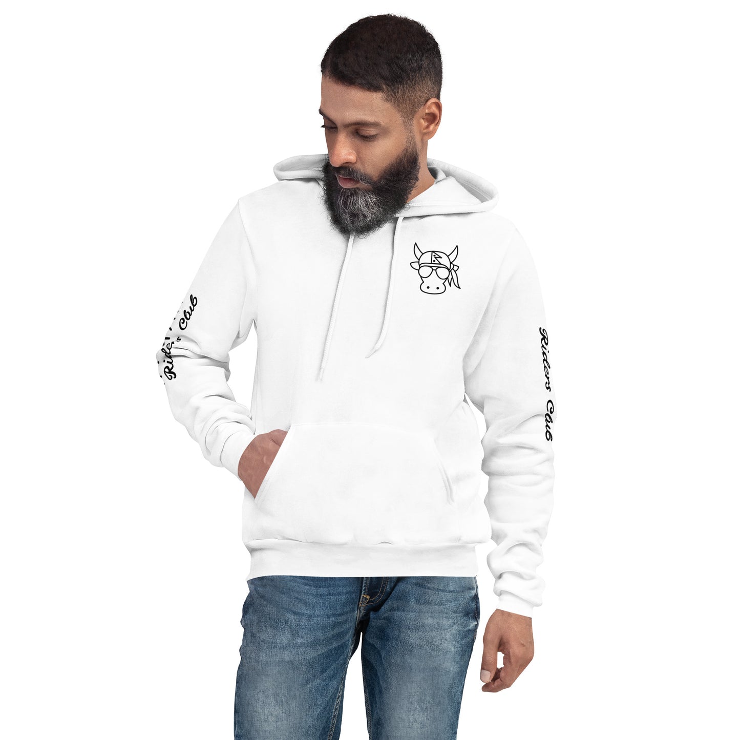 Classic Yak Hoodie No. 1 (Unisex - White)